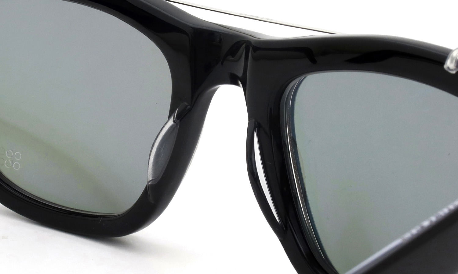 YELLOWS PLUS メガネ+クリップオンサングラス通販 DALLAS C1 black /silver 