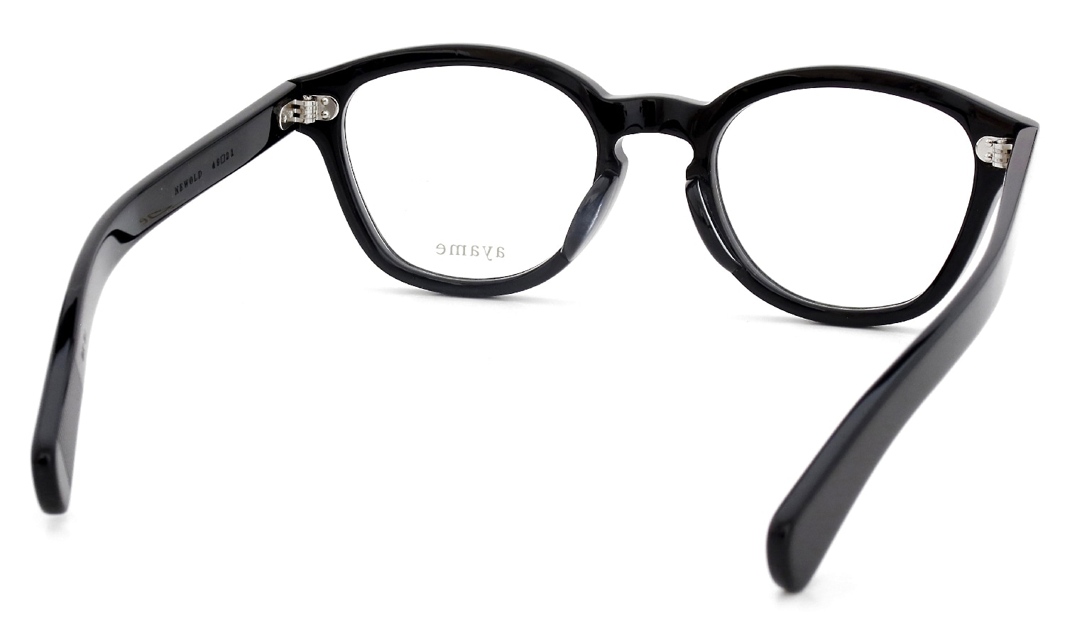 ayame アヤメ 15周年記念モデル通販 NEWOLD Celluloid Silver925 col.BK