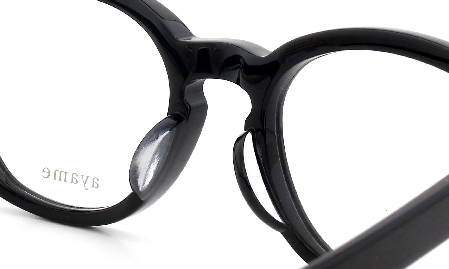 ayame アヤメ 15周年記念モデル通販 NEWOLD Celluloid Silver925 col.BK