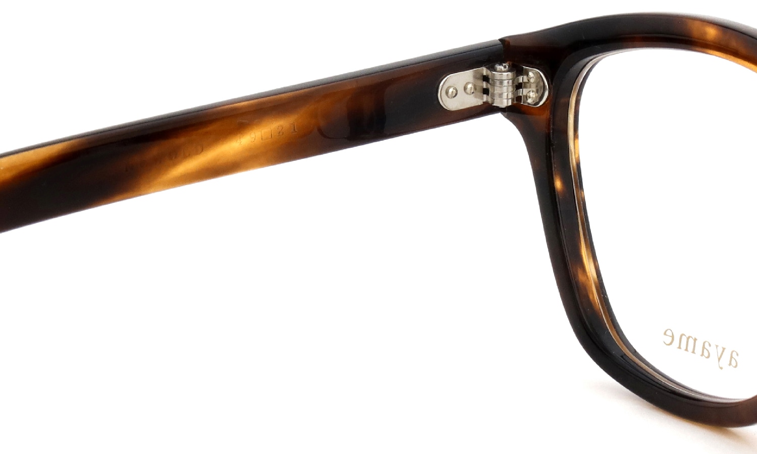 ayame アヤメ 15周年記念モデル通販 NEWOLD Celluloid Silver925 col.BRS