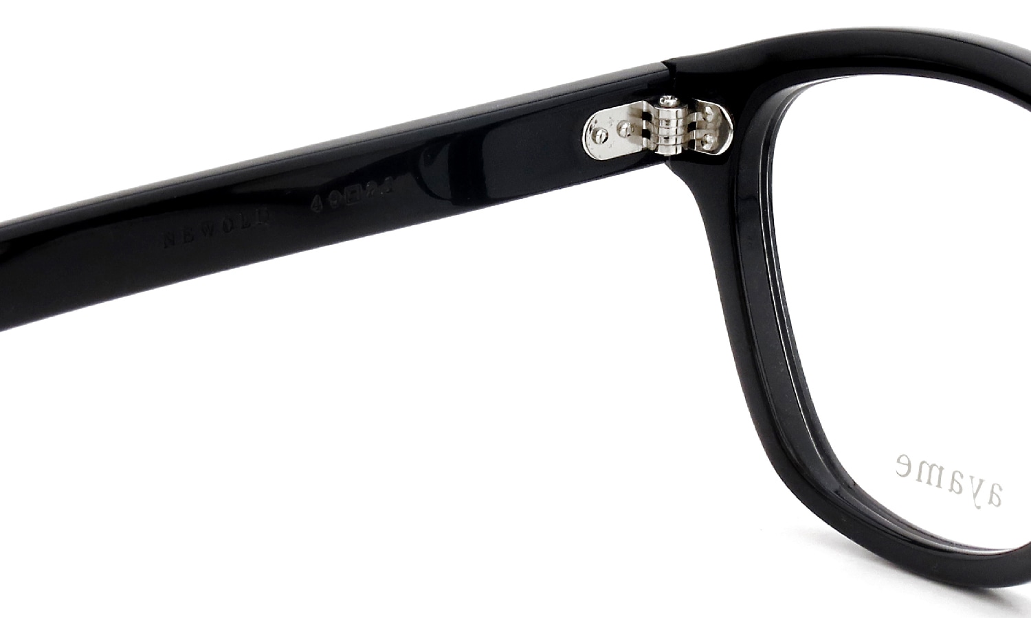 ayame アヤメ 15周年記念モデル通販 NEWOLD Celluloid Silver925 col.BK