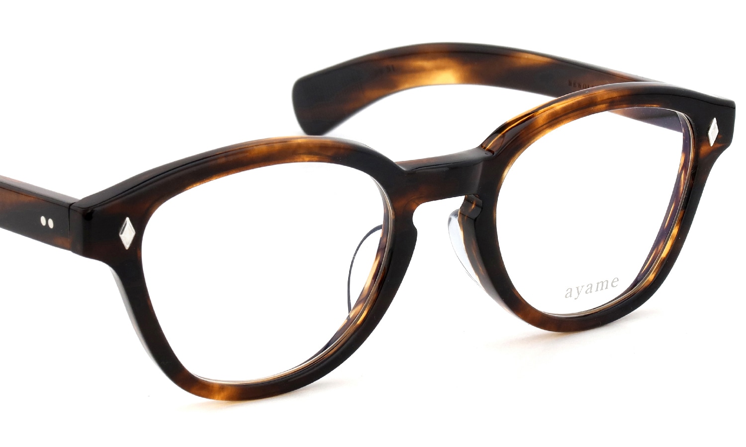 ayame アヤメ 15周年記念モデル通販 NEWOLD Celluloid Silver925 col.BRS