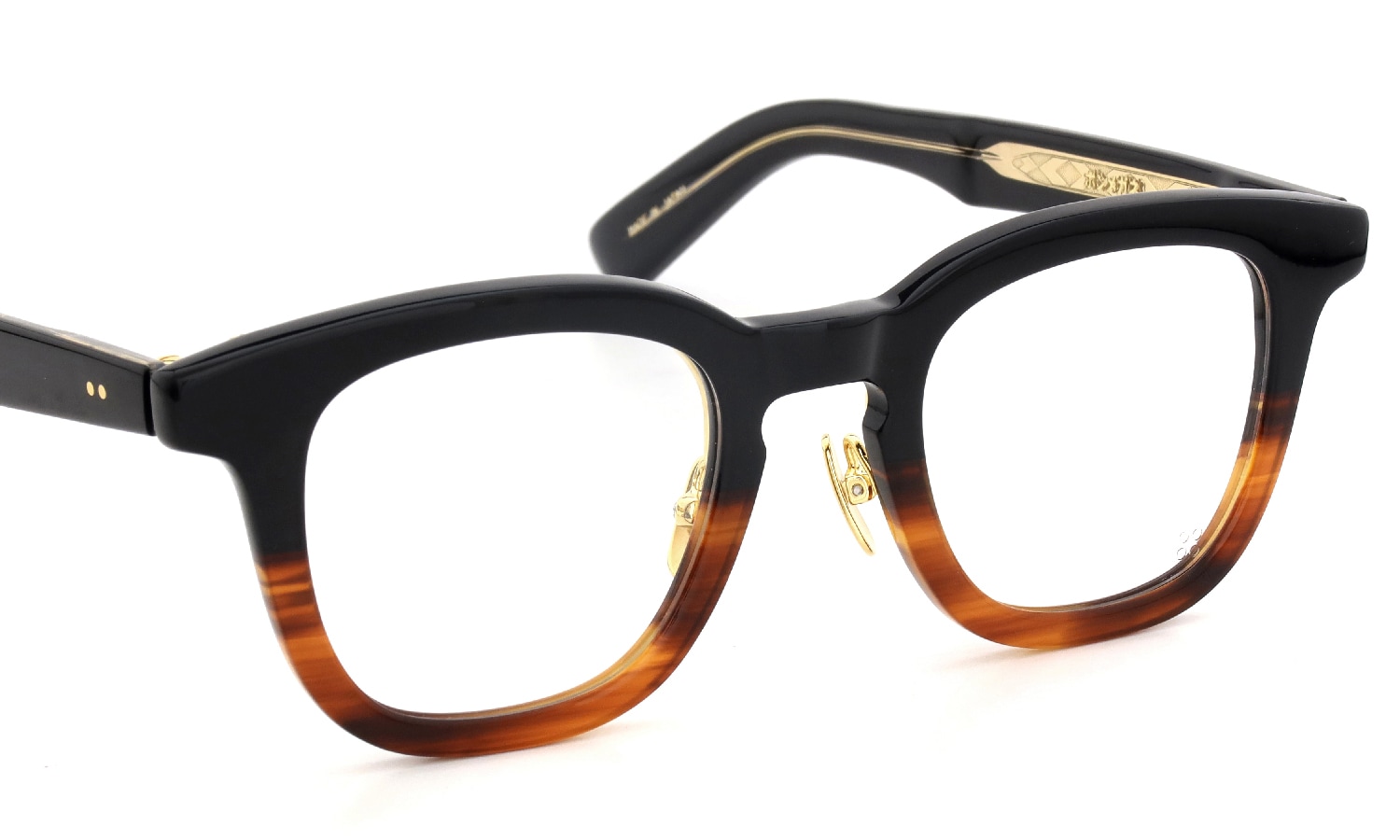 YELLOWS PLUS for ポンメガネ 跳ね上げ単式メガネ JACKSON havana two-tone / 24kg