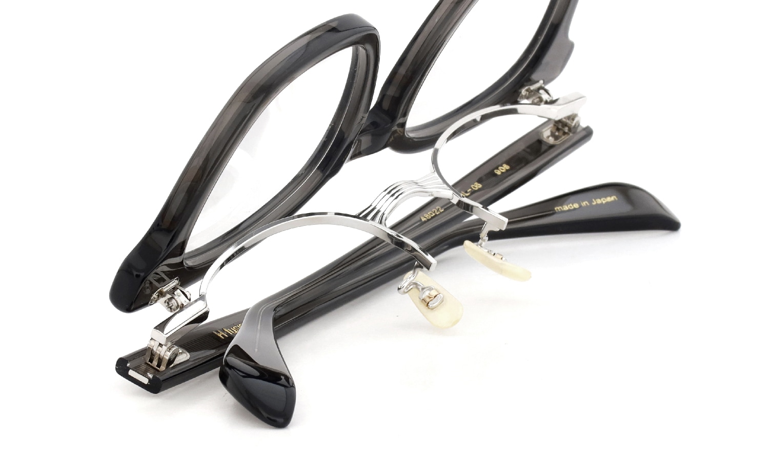 H-fusion 跳ね上げ単式メガネ通販 HF-906 COL-03