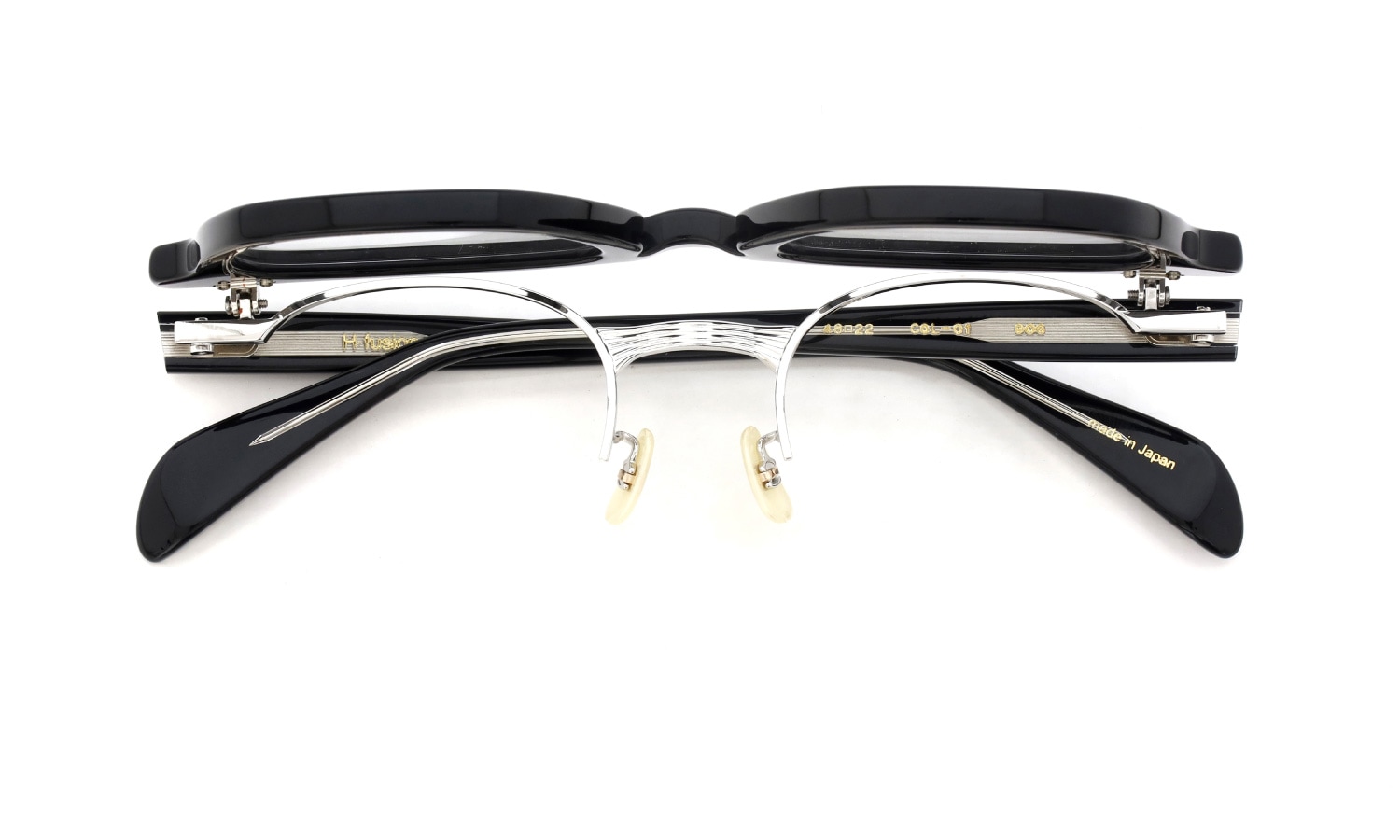 H-fusion 跳ね上げ単式メガネ通販 HF-906 COL-01
