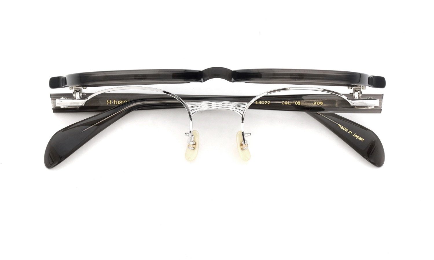 H-fusion 跳ね上げ単式メガネ通販 HF-906 COL-03