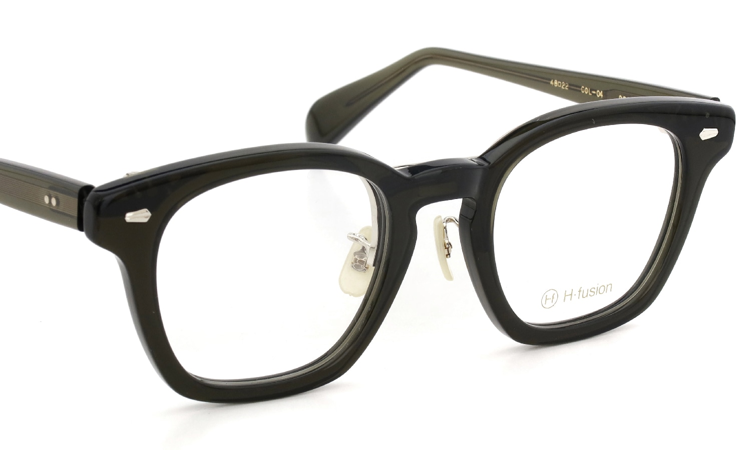 H-fusion 跳ね上げ単式メガネ通販 HF-906 COL-04