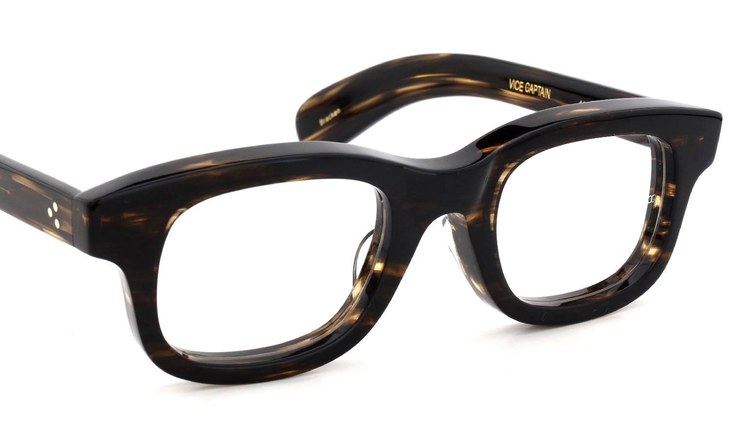 Oliver Goldsmith メガネ通販 VICE CAPTAIN col.Bracken