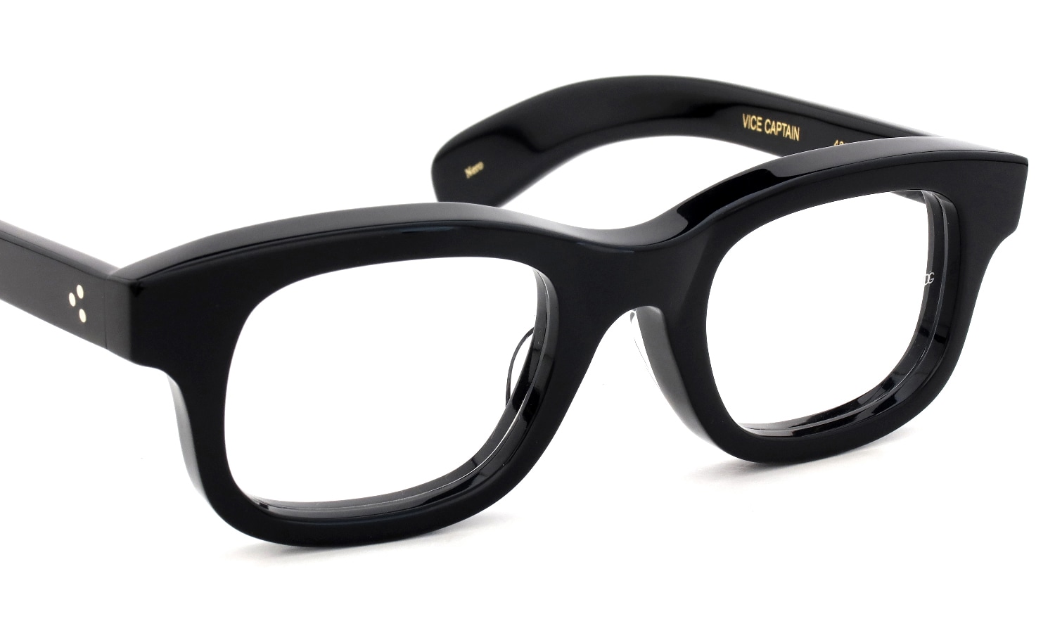 Oliver Goldsmith メガネ通販 VICE CAPTAIN col.Nero