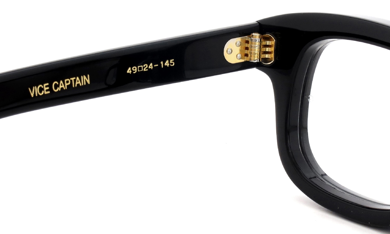 Oliver Goldsmith メガネ通販 VICE CAPTAIN col.Nero