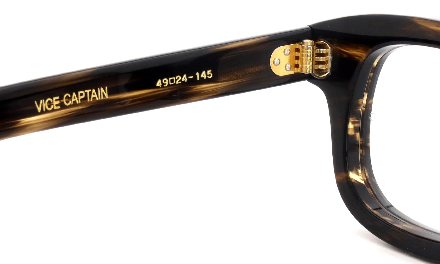 Oliver Goldsmith メガネ通販 VICE CAPTAIN col.Bracken