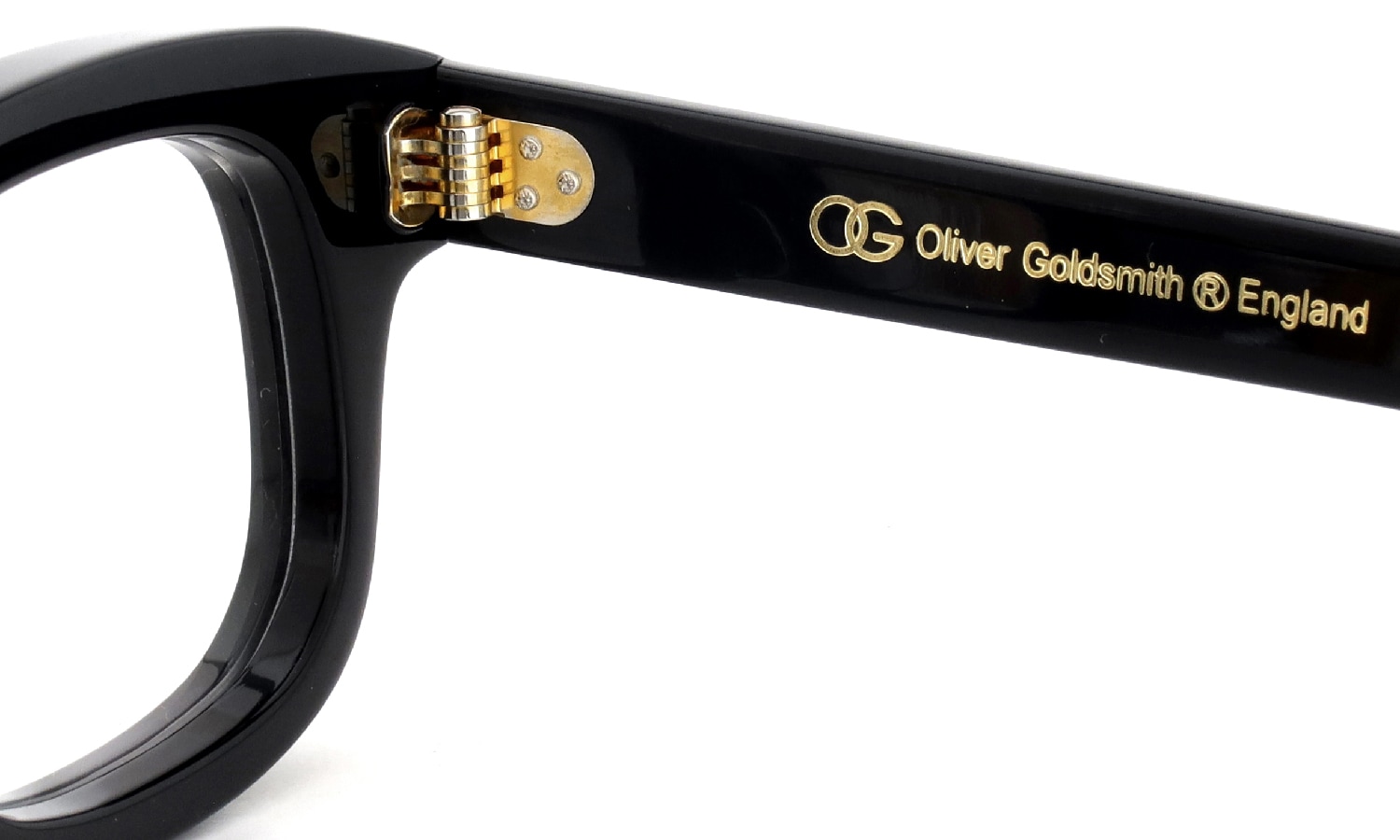 Oliver Goldsmith メガネ通販 VICE CAPTAIN col.Nero