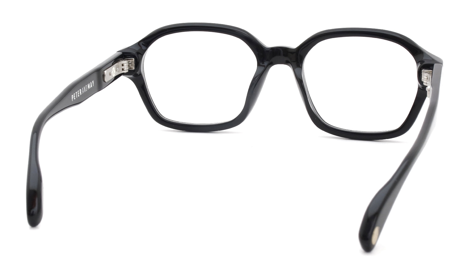 PETER AND MAY ピーターアンドメイ 多角形メガネ通販 VIVIE col.BLACK