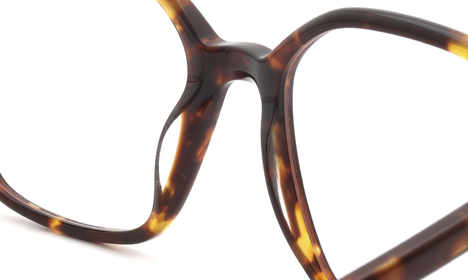 PETER AND MAY ピーターアンドメイ 多角形メガネ通販 ALMA col.TORTOISE