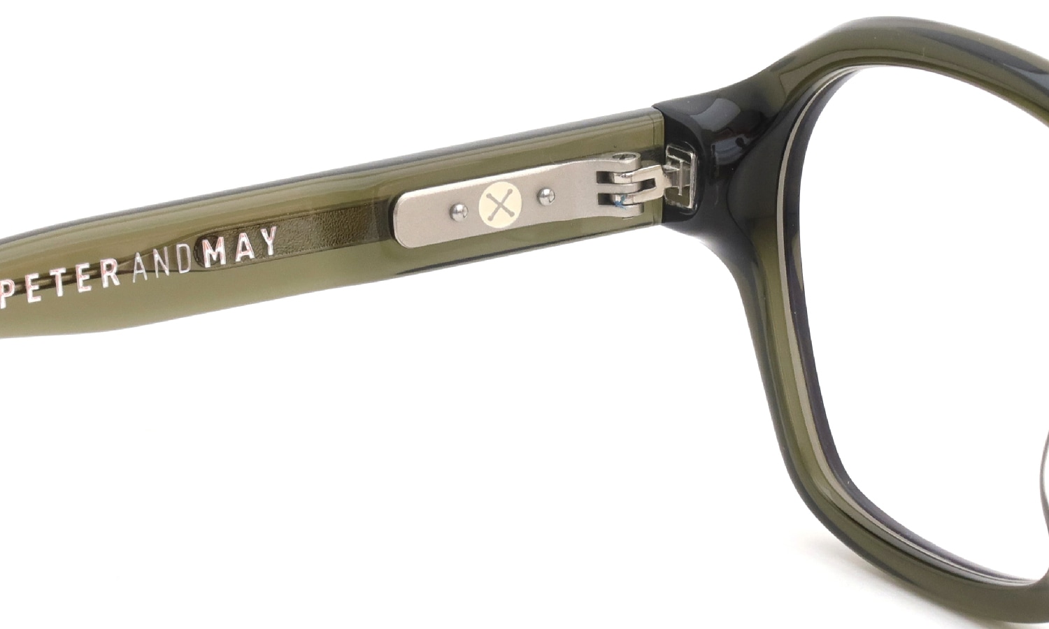 PETER AND MAY ピーターアンドメイ 多角形メガネ通販 VIVIE col.SAGUARO