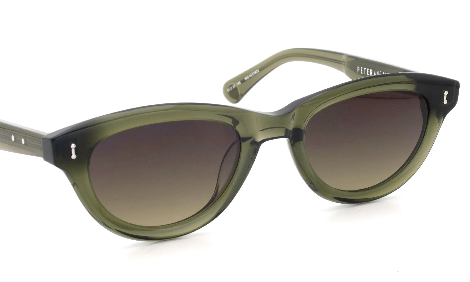 PETER AND MAY ピーターアンドメイ サングラス通販 CYDONIA col.SAGUARO/ARMY