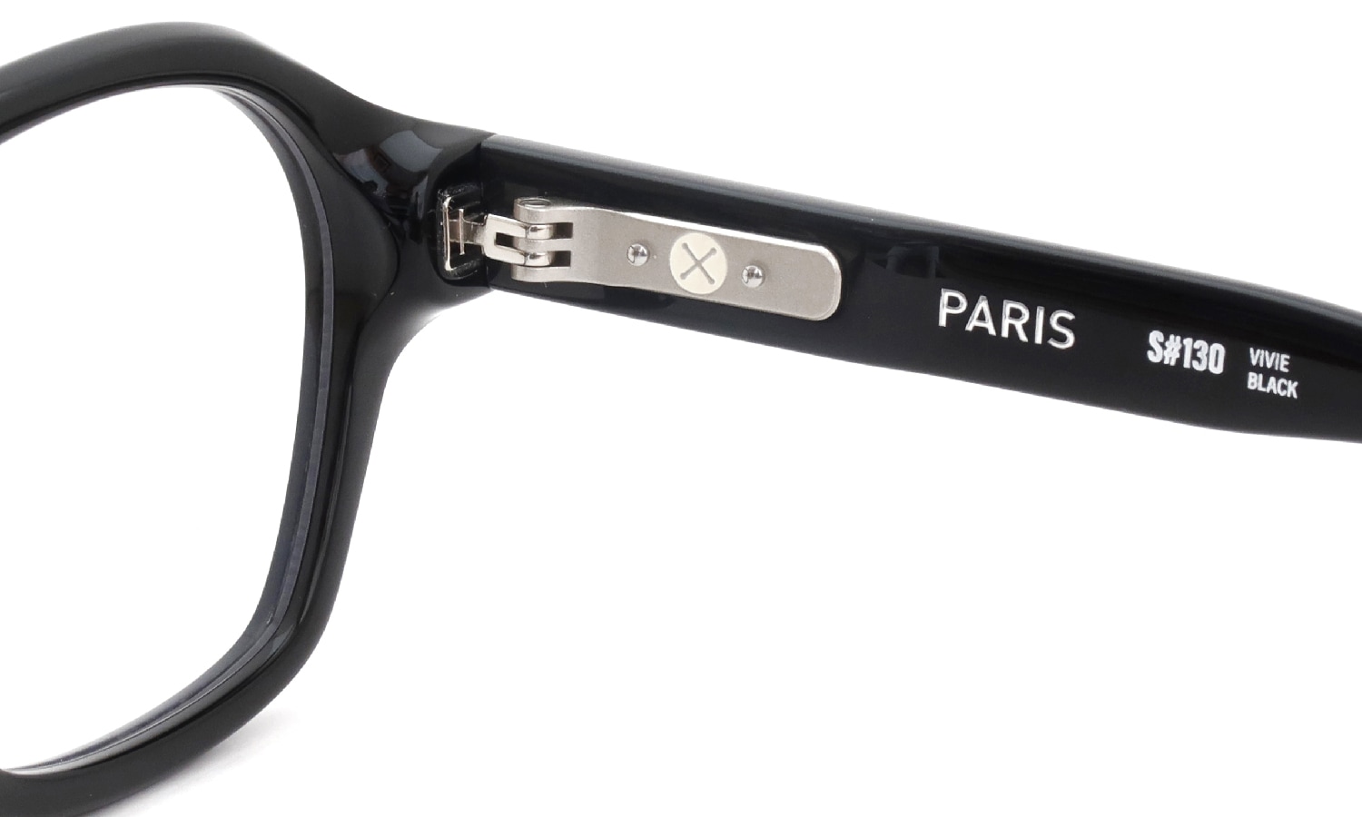 PETER AND MAY ピーターアンドメイ 多角形メガネ通販 VIVIE col.BLACK