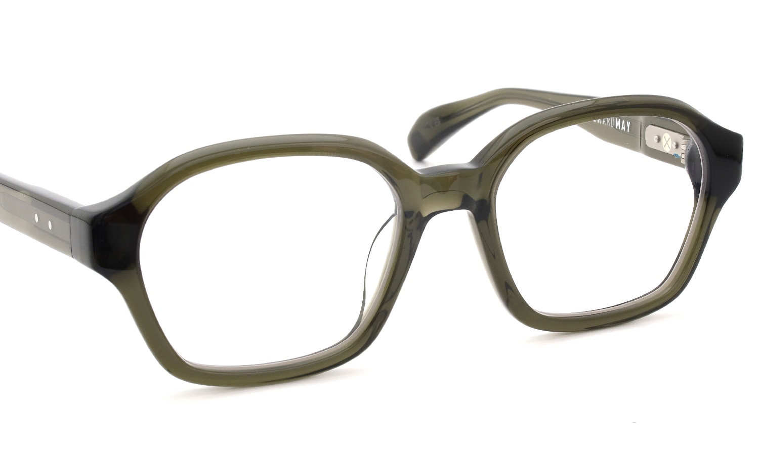 PETER AND MAY ピーターアンドメイ 多角形メガネ通販 VIVIE col.SAGUARO