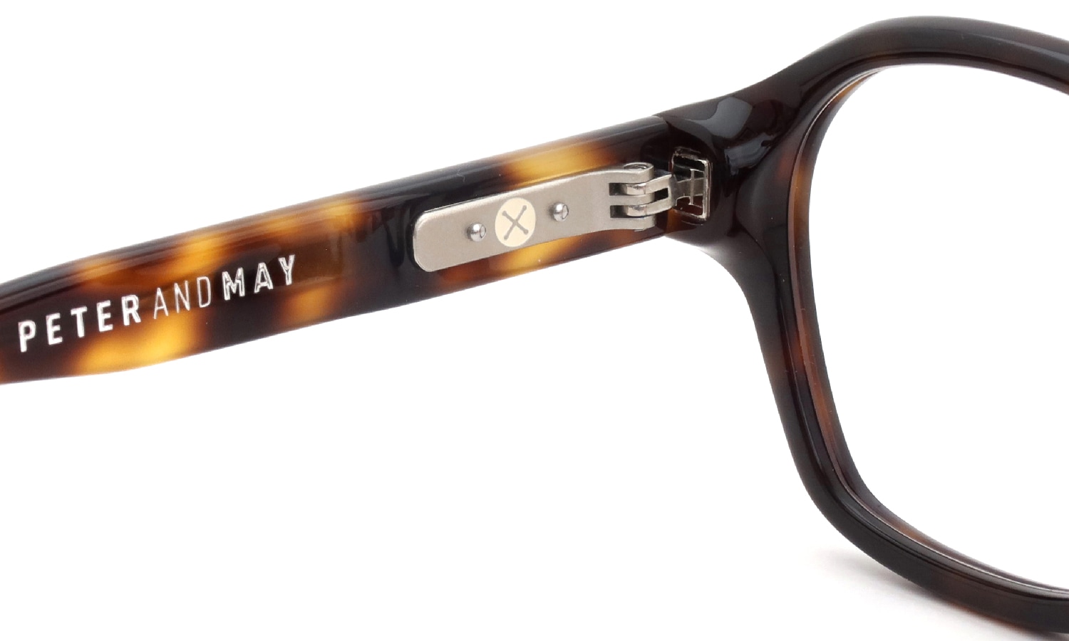 PETER AND MAY ピーターアンドメイ 多角形メガネ通販 VIVIE col.HAVANA