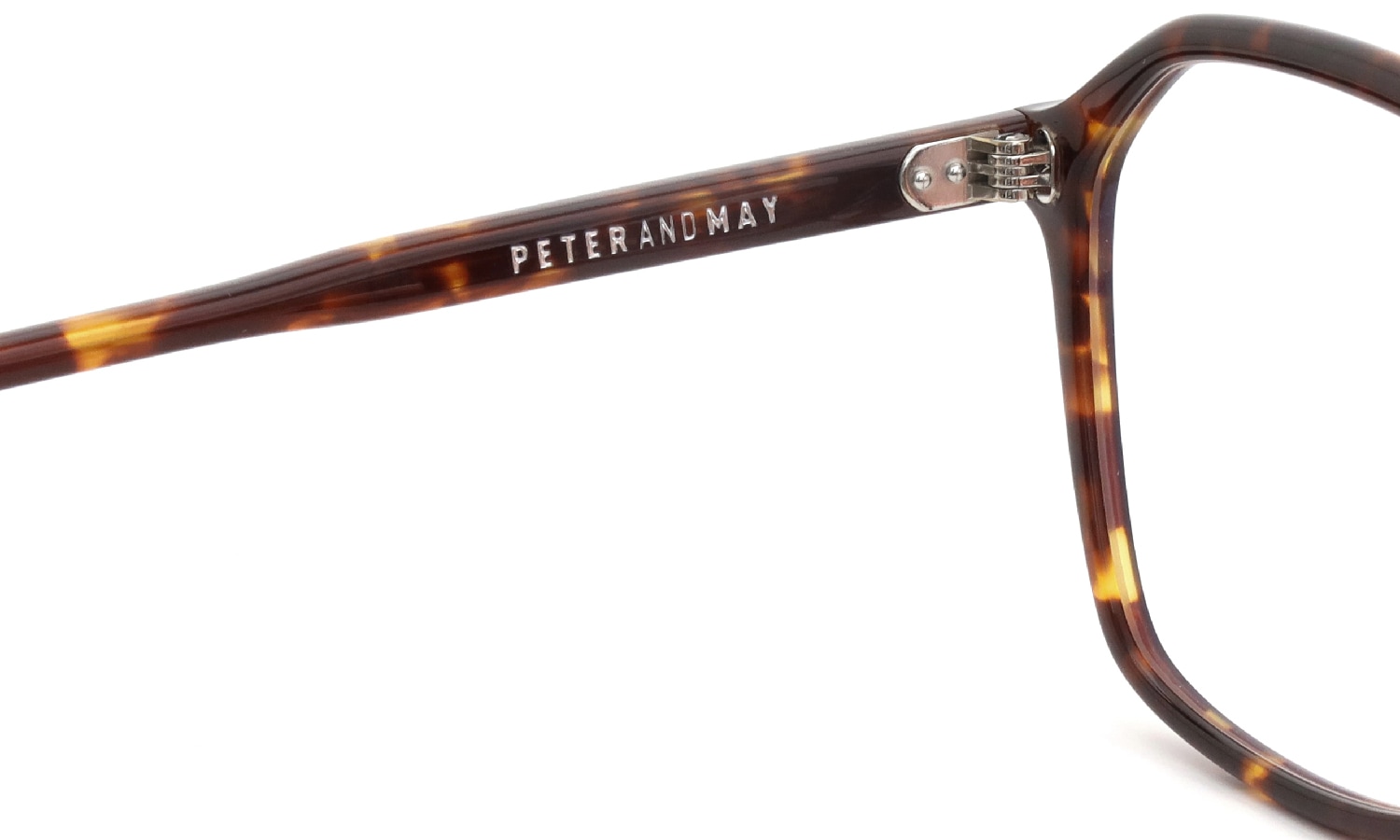 PETER AND MAY ピーターアンドメイ 多角形メガネ通販 ALMA col.TORTOISE