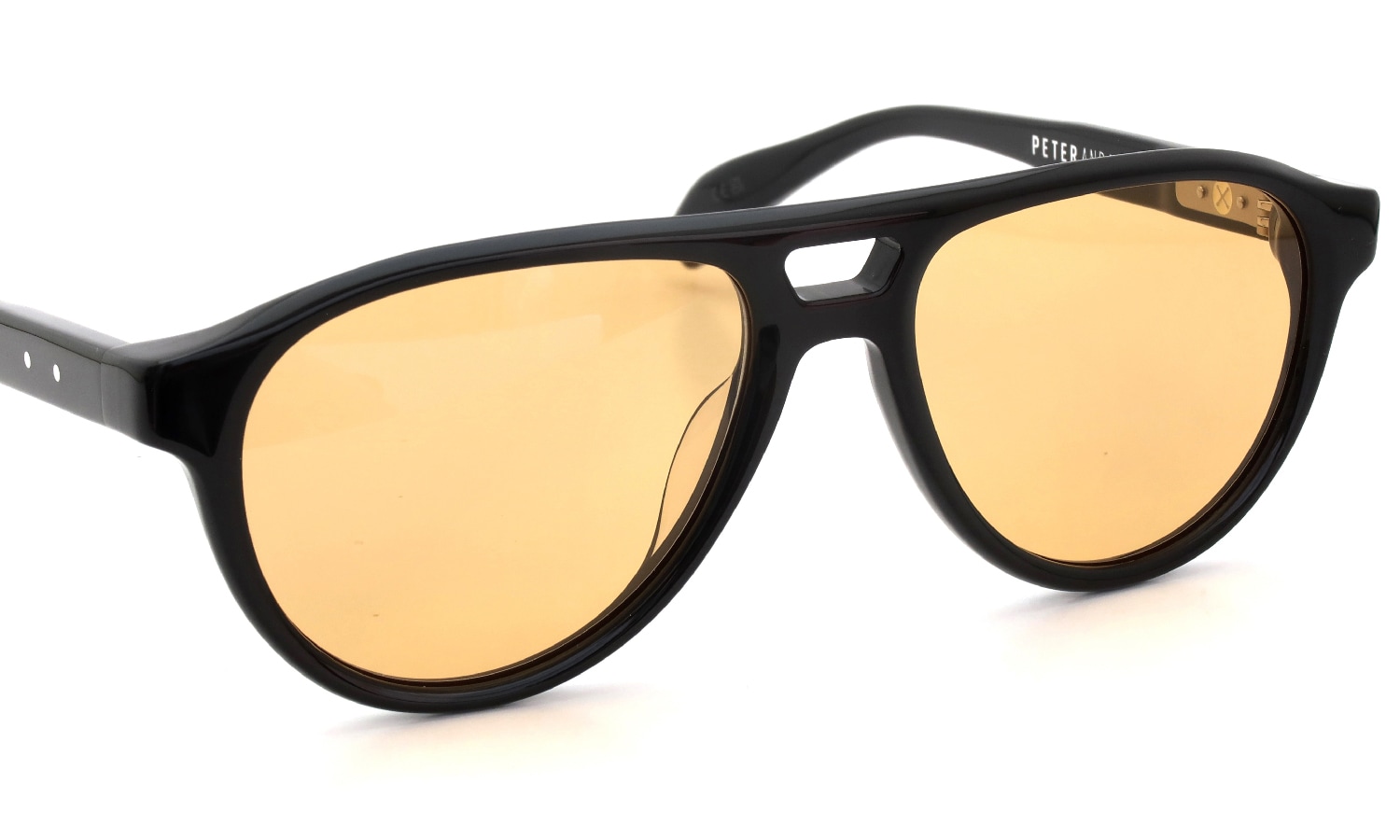 PETER AND MAY ピーターアンドメイ サングラス通販 YAN col.BLACK/AMBER
