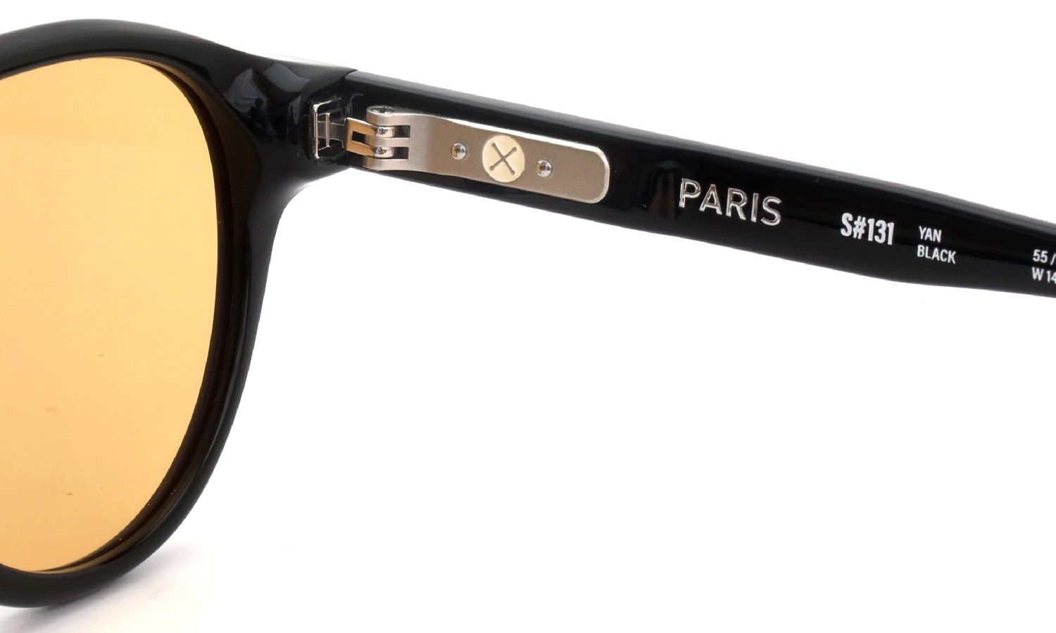 PETER AND MAY ピーターアンドメイ サングラス通販 YAN col.BLACK/AMBER