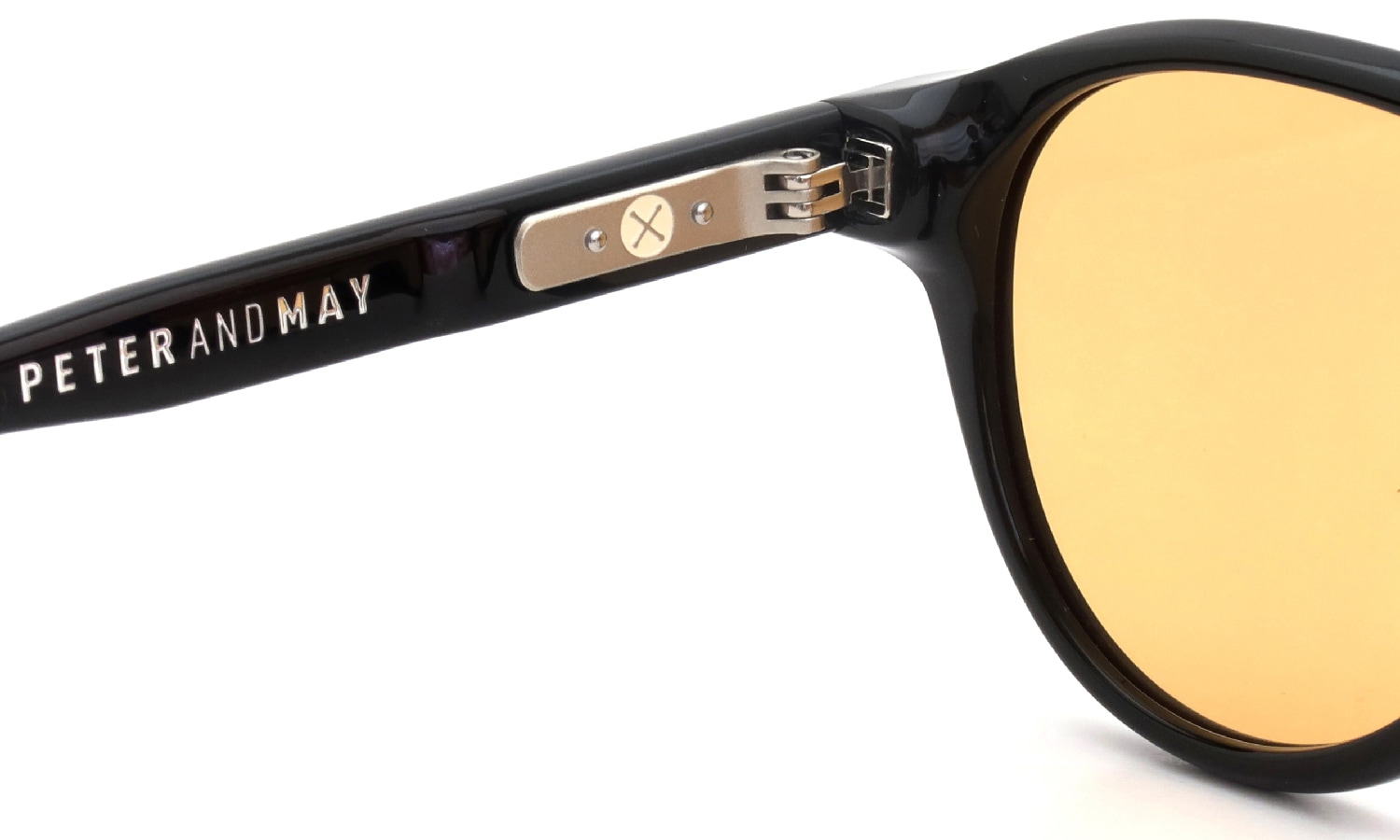 PETER AND MAY ピーターアンドメイ サングラス通販 YAN col.BLACK/AMBER
