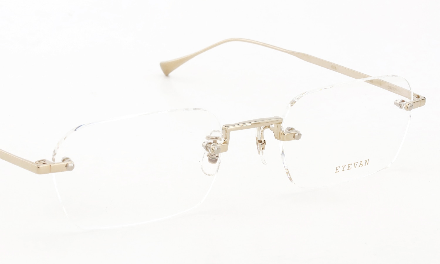 EYEVAN 縁無しメガネ通販 Grain col.G