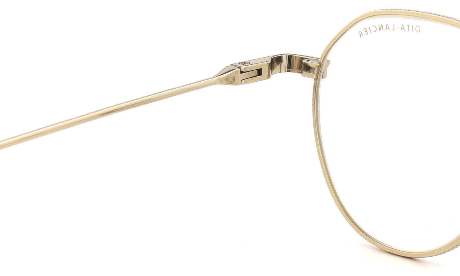DITA Lancier メガネ通販 LSA-117 DLX117-A-01 Gold Sand