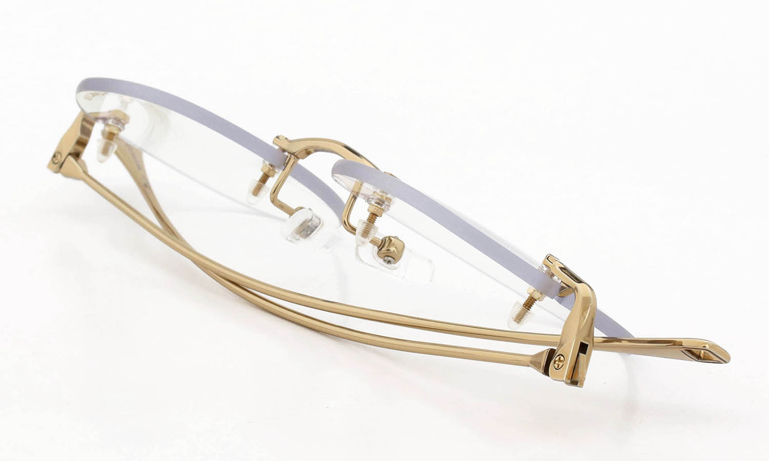 DITA Lancier 縁無しメガネ通販 LSA-121 DLX121-A-01 Gold Sand