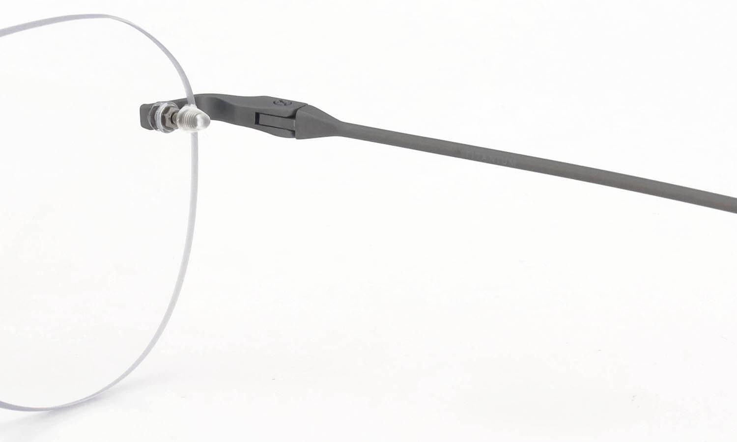 DITA Lancier 縁無しメガネ通販 LSA-121 DLX121-A-04 Gunmetal