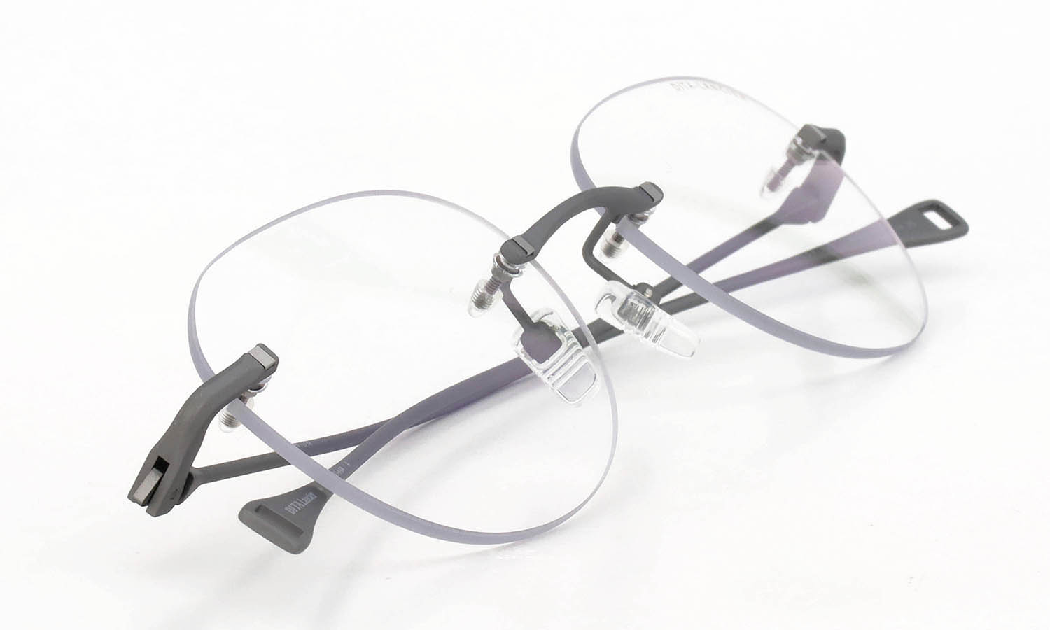 DITA Lancier 縁無しメガネ通販 LSA-121 DLX121-A-04 Gunmetal