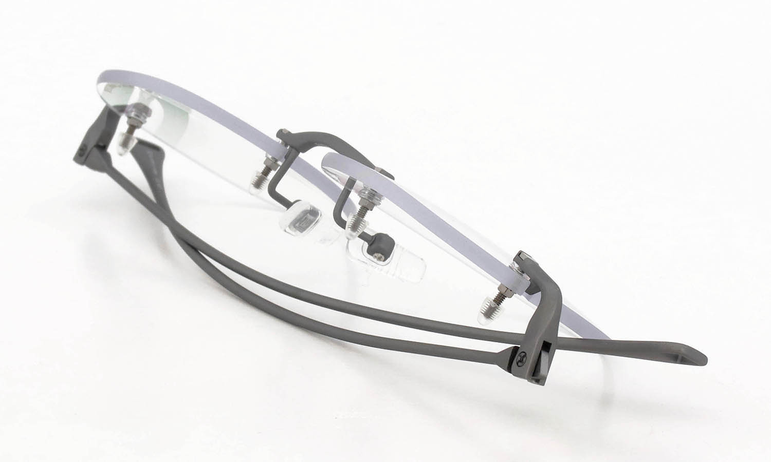 DITA Lancier 縁無しメガネ通販 LSA-121 DLX121-A-04 Gunmetal