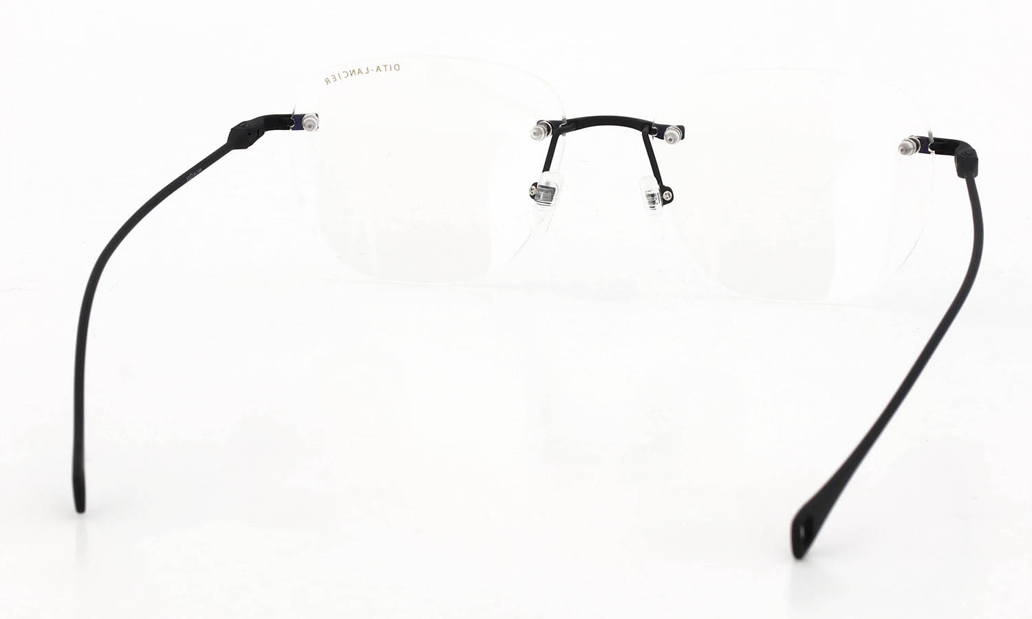 DITA Lancier 縁無しメガネ通販 LSA-130 DLX130-A-03 Matte Black