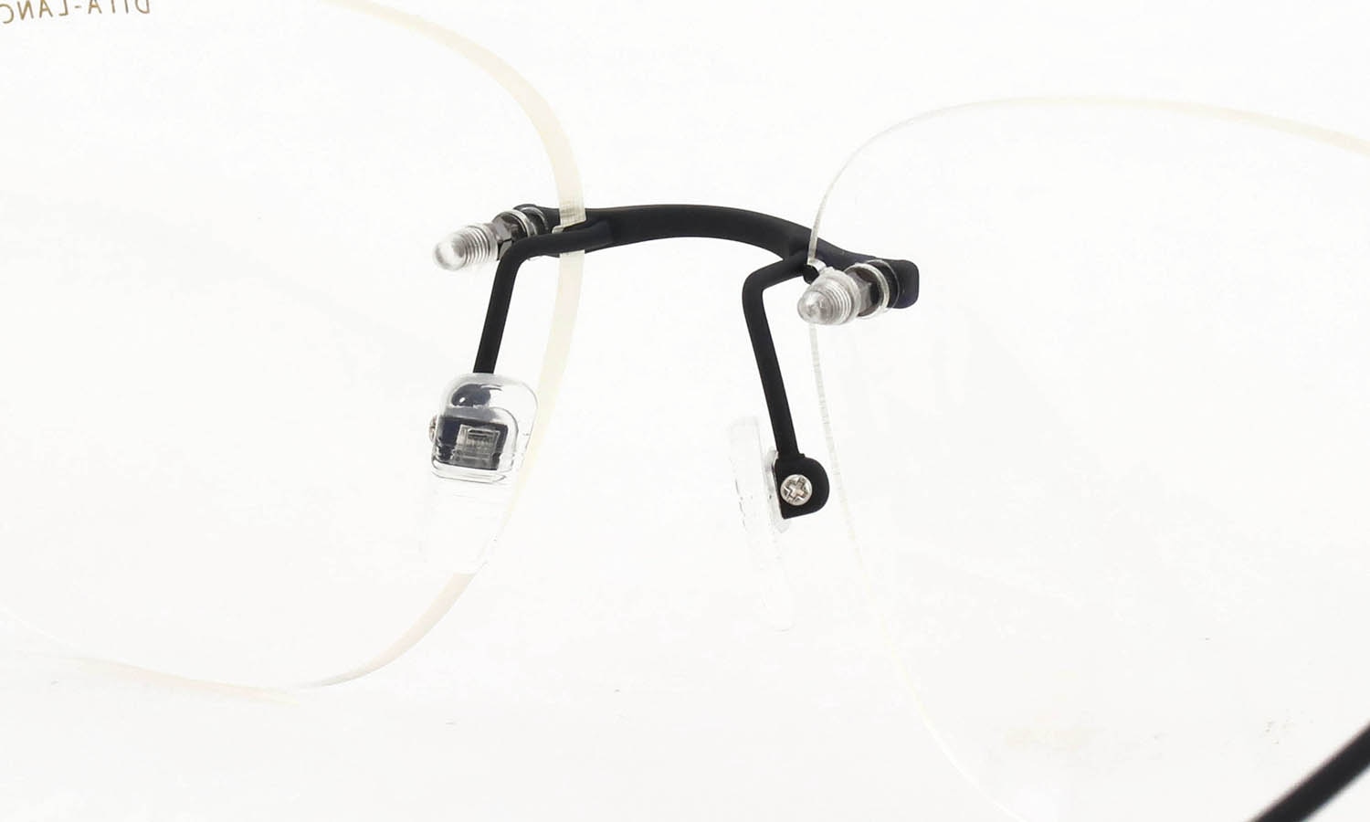 DITA Lancier 縁無しメガネ通販 LSA-130 DLX130-A-03 Matte Black