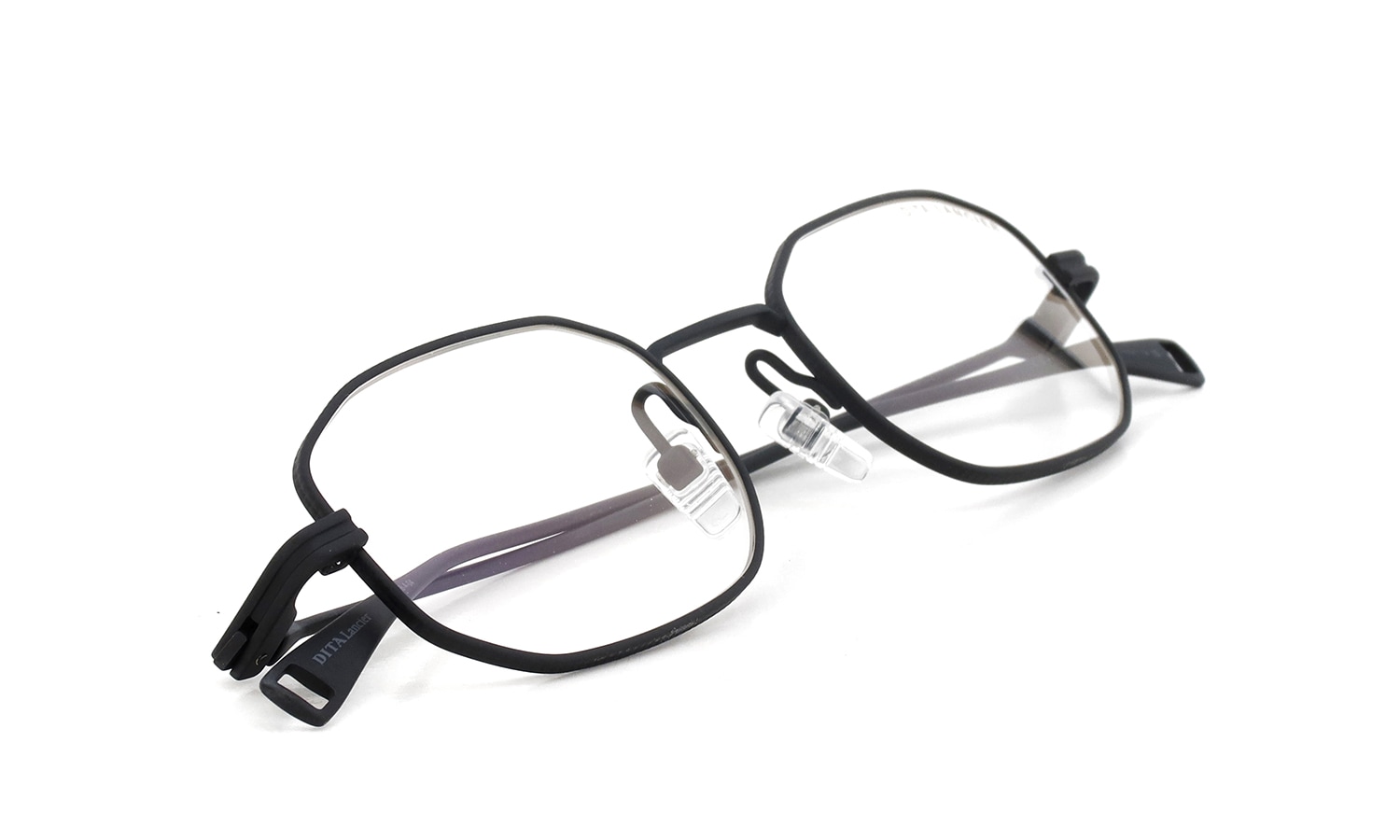 DITA Lancier メガネ LSA-148 DLX148-A-04 Matte Black 折りたたみ1