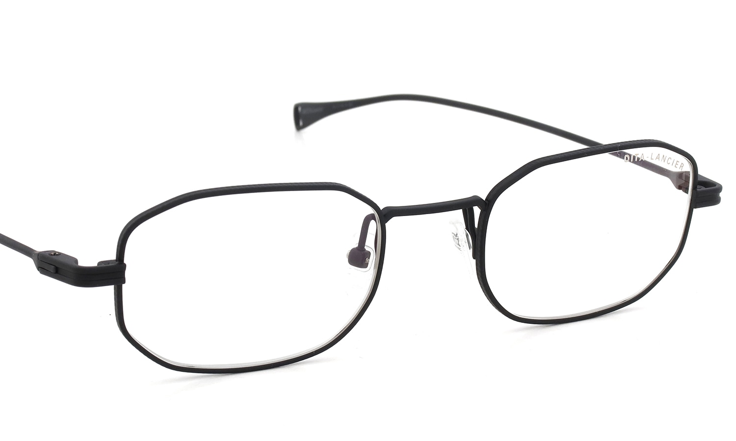 DITA Lancier メガネ LSA-148 DLX148-A-04 Matte Black フロント