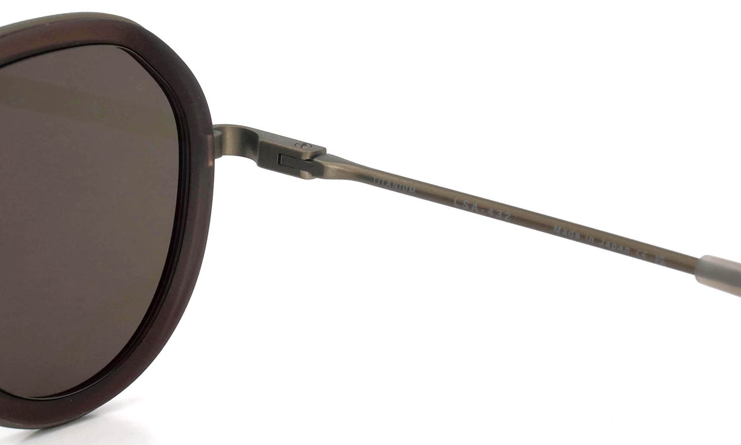 DITA Lancier サングラス通販 LSA-432 DLS432-A-03 Black Sand / Air Lens - Green