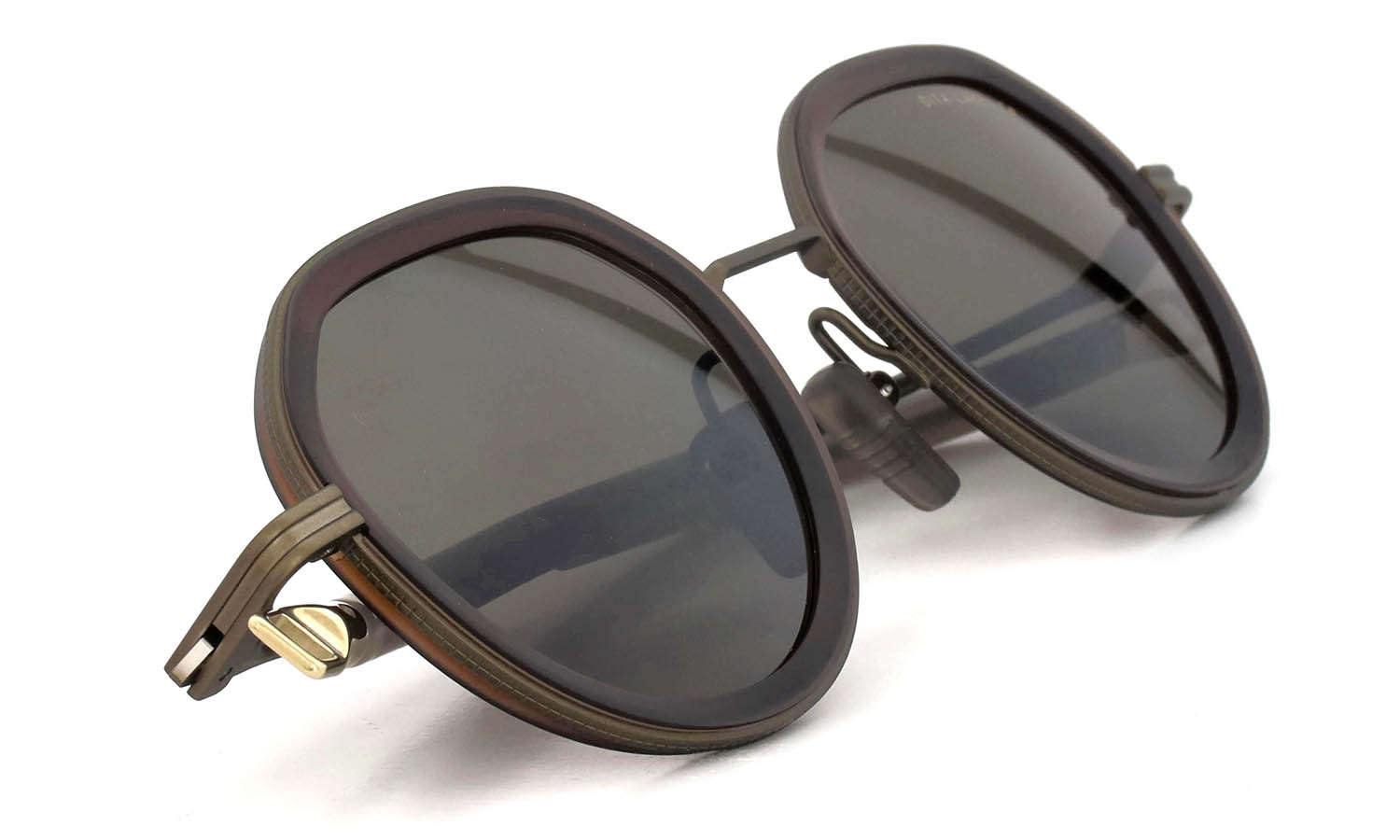 DITA Lancier サングラス通販 LSA-432 DLS432-A-03 Black Sand / Air Lens - Green