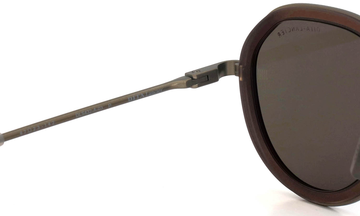 DITA Lancier サングラス通販 LSA-432 DLS432-A-03 Black Sand / Air Lens - Green