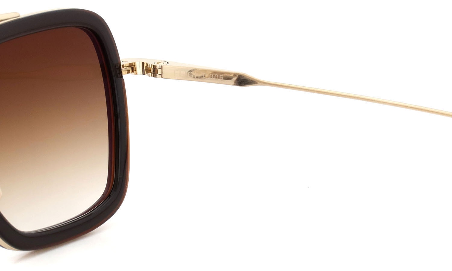 DITA サングラス通販 FLIGHT.006 7806-W ROOT BEER - ANTUQUE WHITE GOLD w