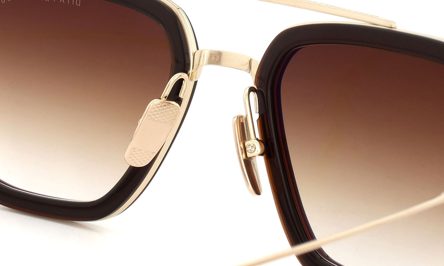 DITA サングラス通販 FLIGHT.006 7806-W ROOT BEER - ANTUQUE WHITE GOLD w