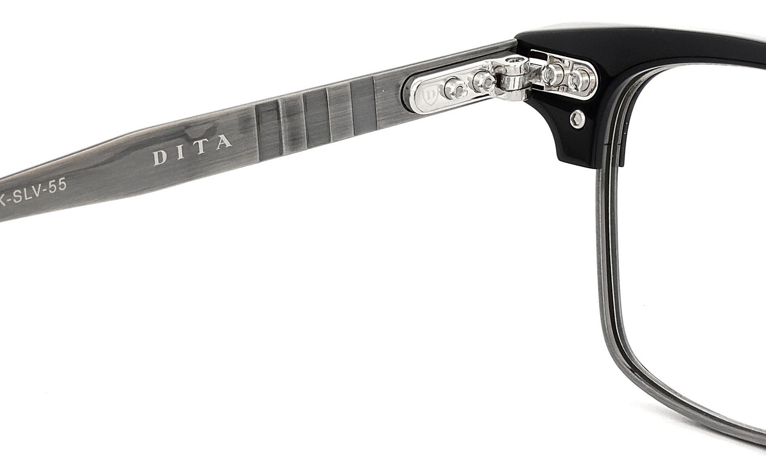 DITA メガネ通販 STATESMAN-THREE DRX-2064-A BLK-SLV 55size