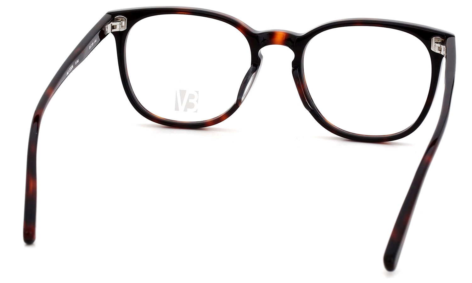 EYEVAN アイヴァン復刻 HISTORIC COLLECTION ウエリントンメガネ AU-5004 col.BRN フロント裏側
