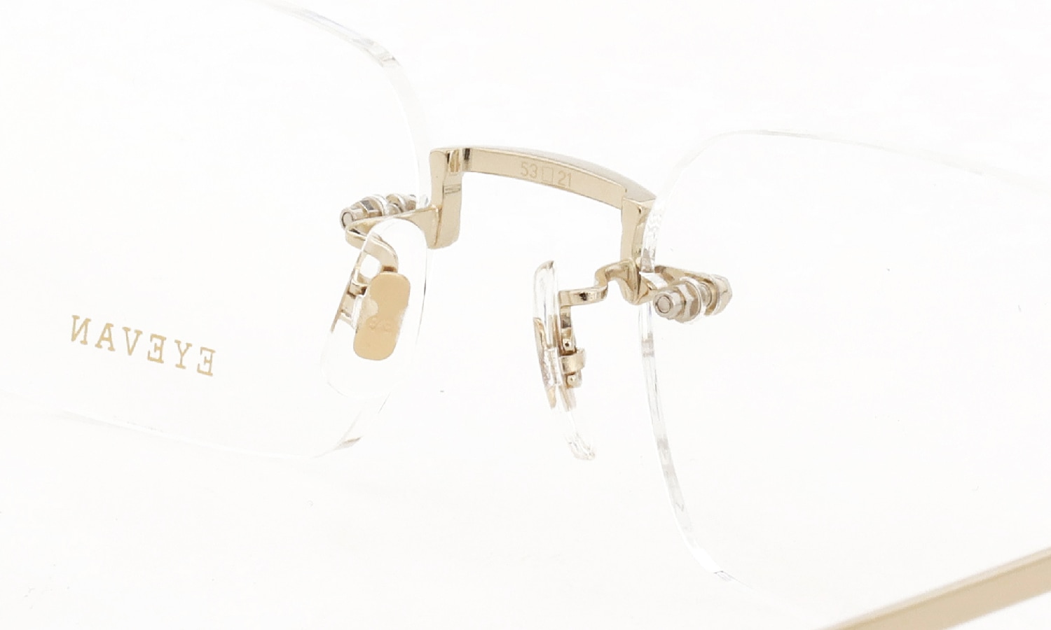 EYEVAN 縁無しメガネ通販 Grain col.G