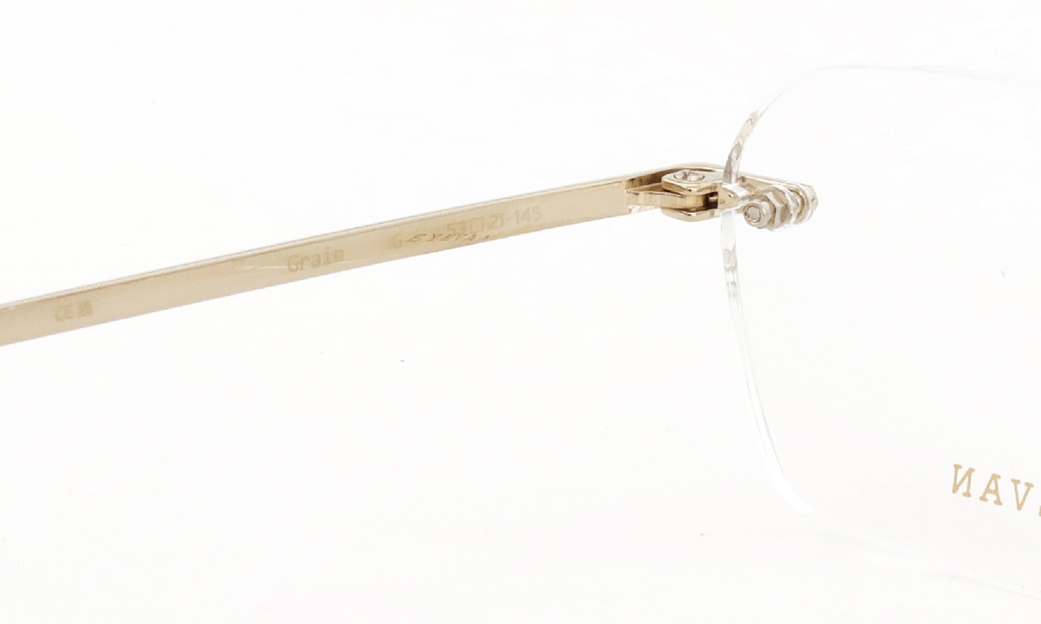 EYEVAN 縁無しメガネ通販 Grain col.G