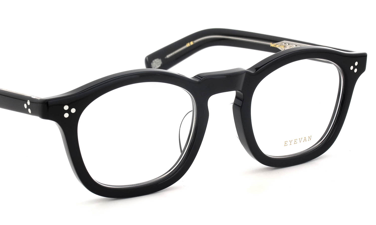 EYEVAN メガネ通販 Sadler 49size col.PBK/S