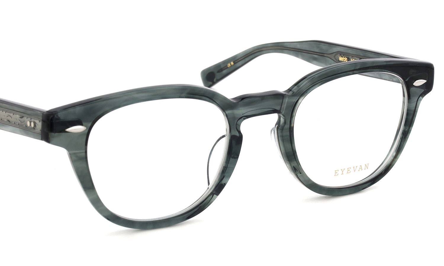 EYEVAN メガネ通販 Webb(47) col.AGN フロント