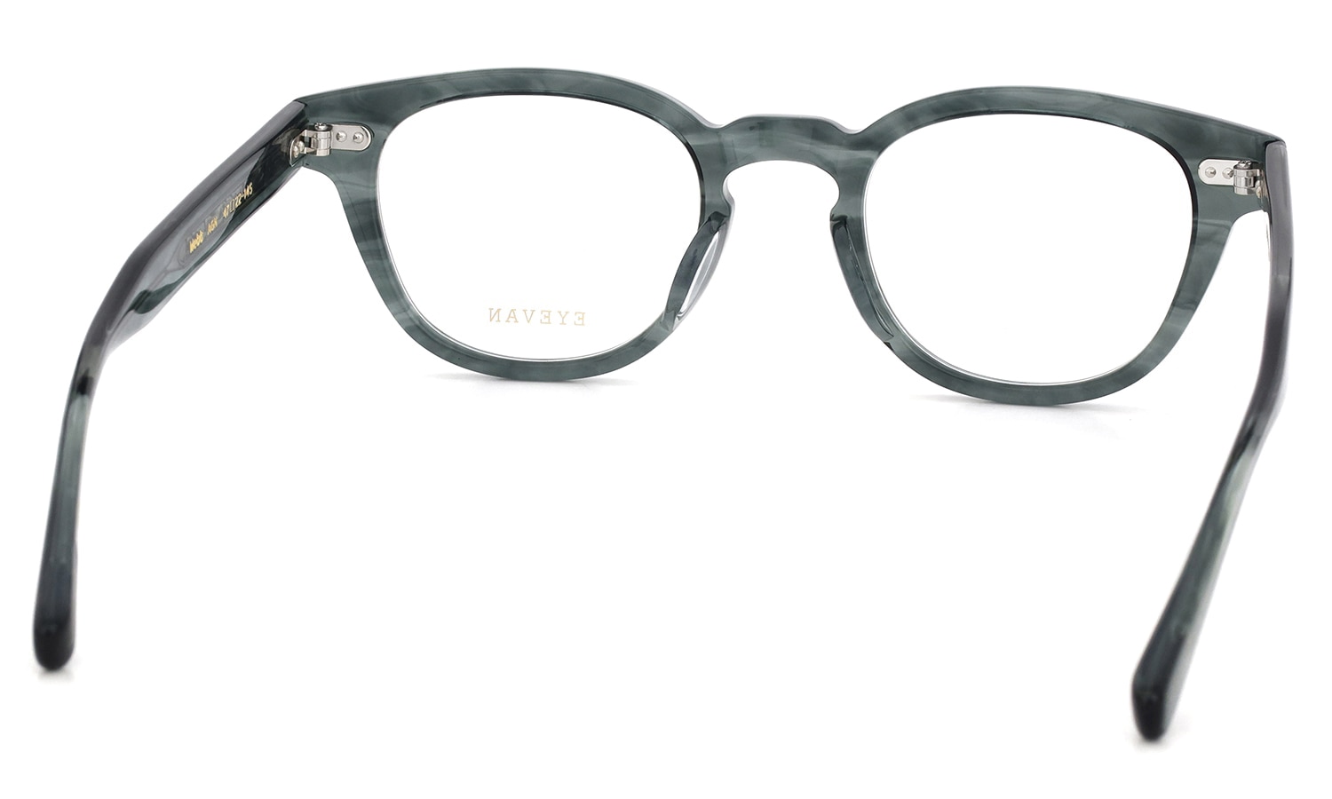 EYEVAN メガネ通販 Webb(47) col.AGN フロント裏側