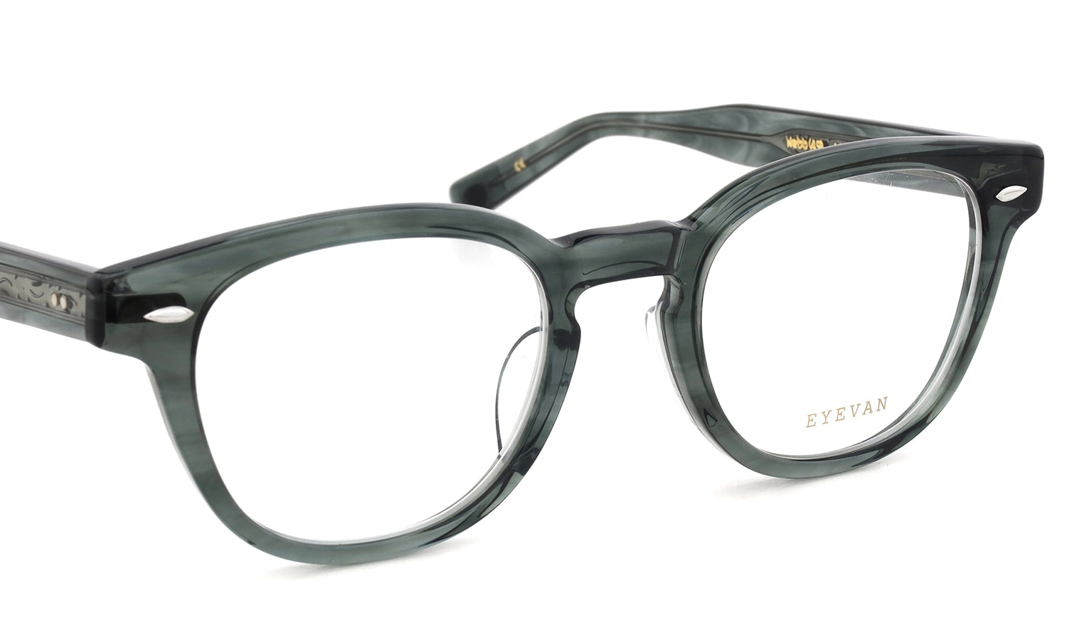 EYEVAN メガネ通販 Webb(49) col.AGN フロント